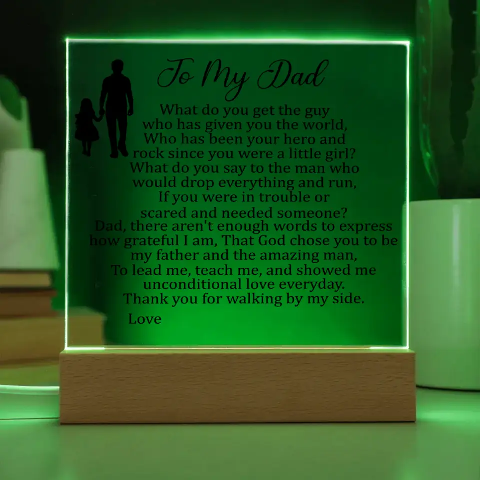 To My Dad