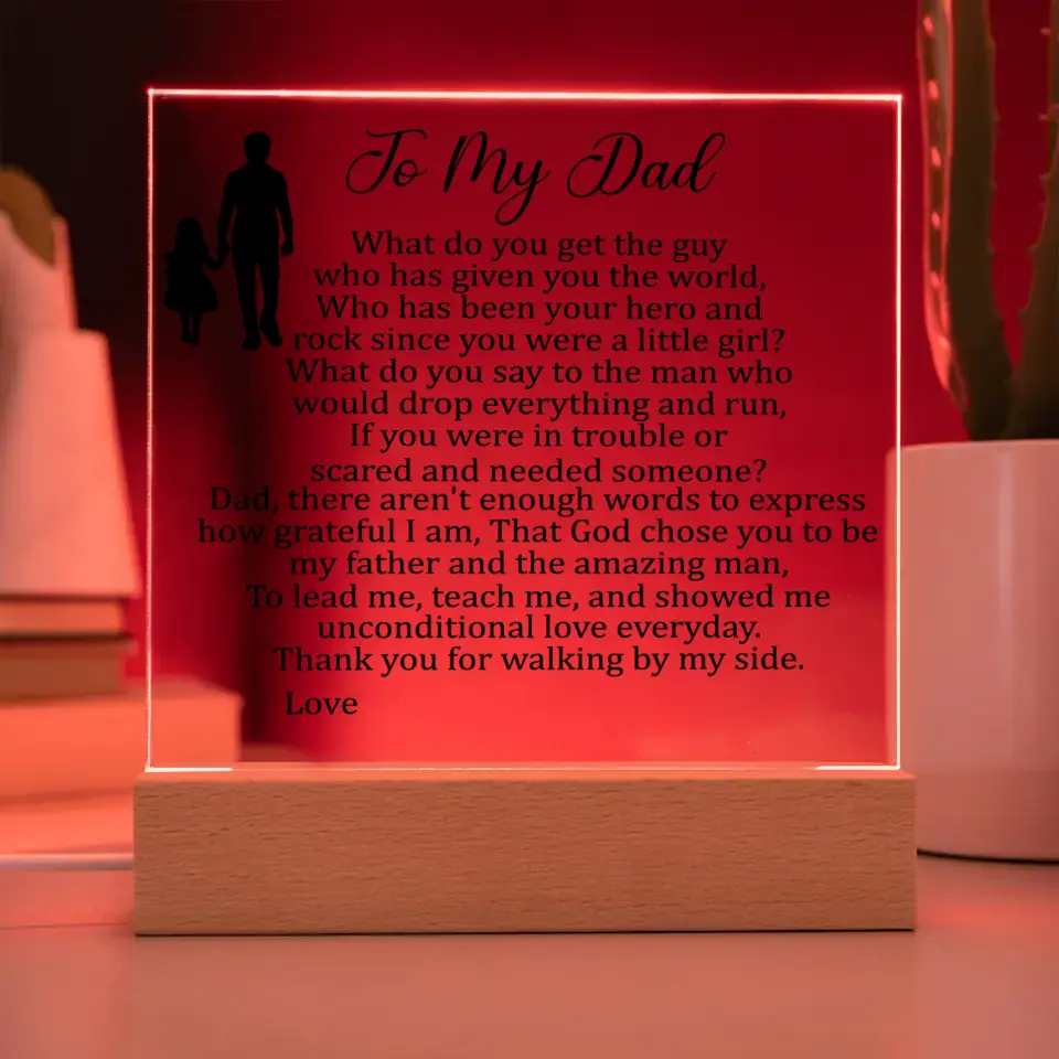 To My Dad