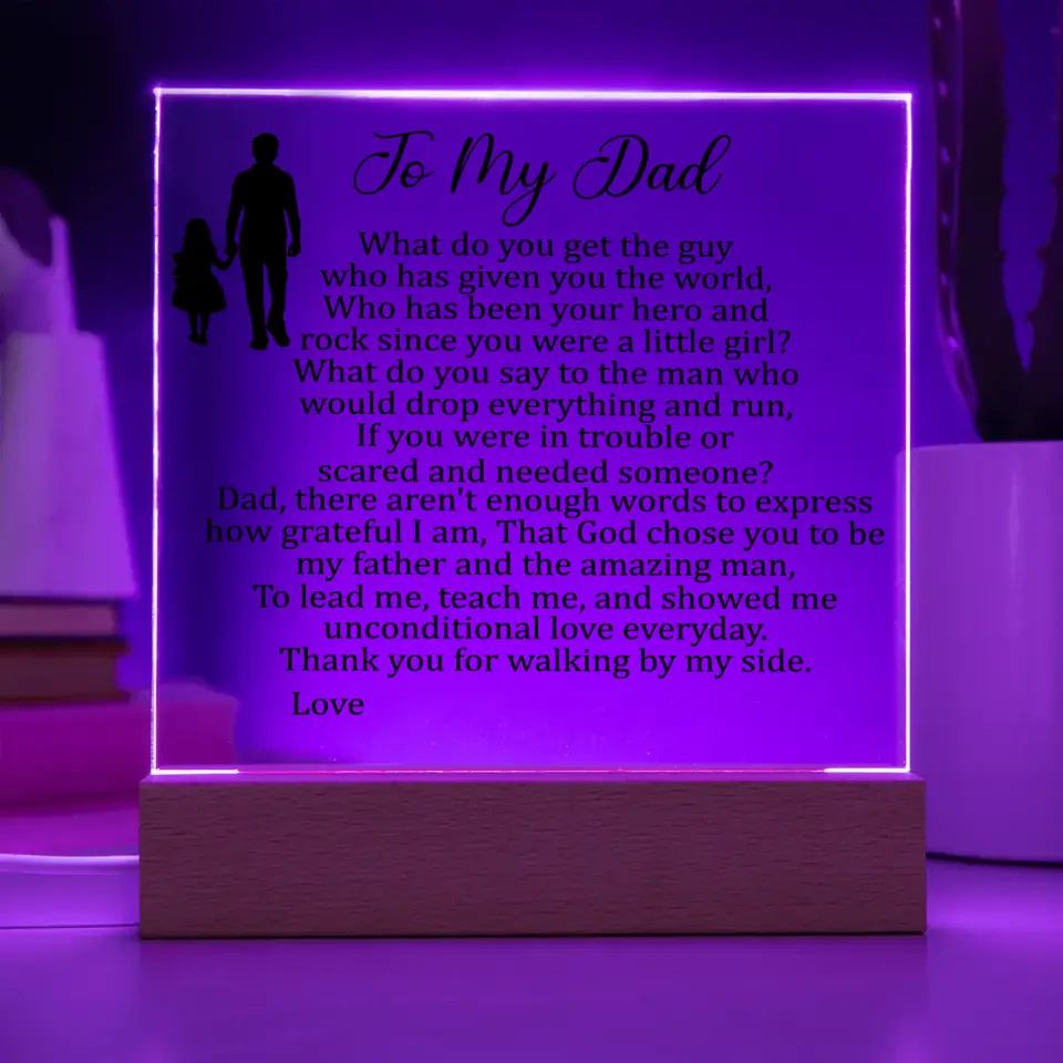 To My Dad