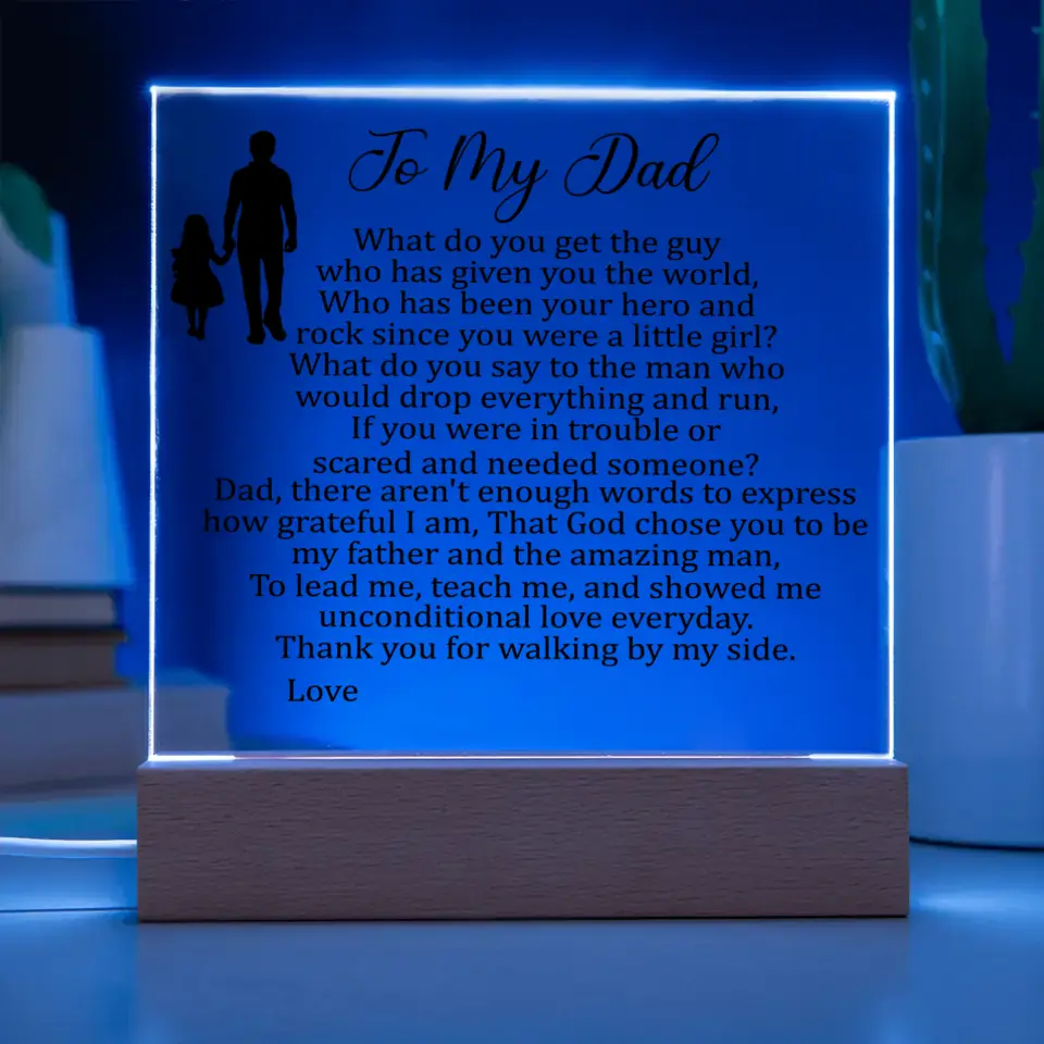 To My Dad