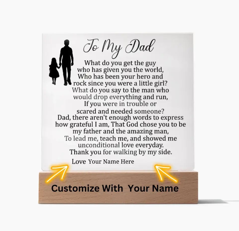 To My Dad