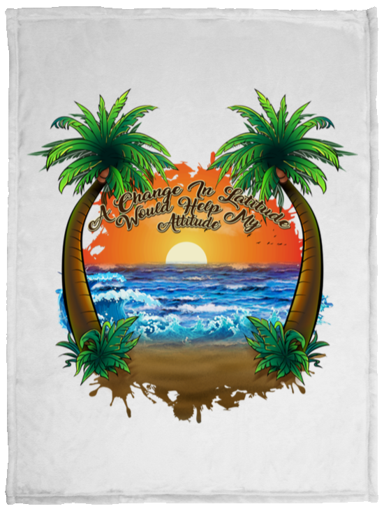 Change In Latitude - Fleece Blanket