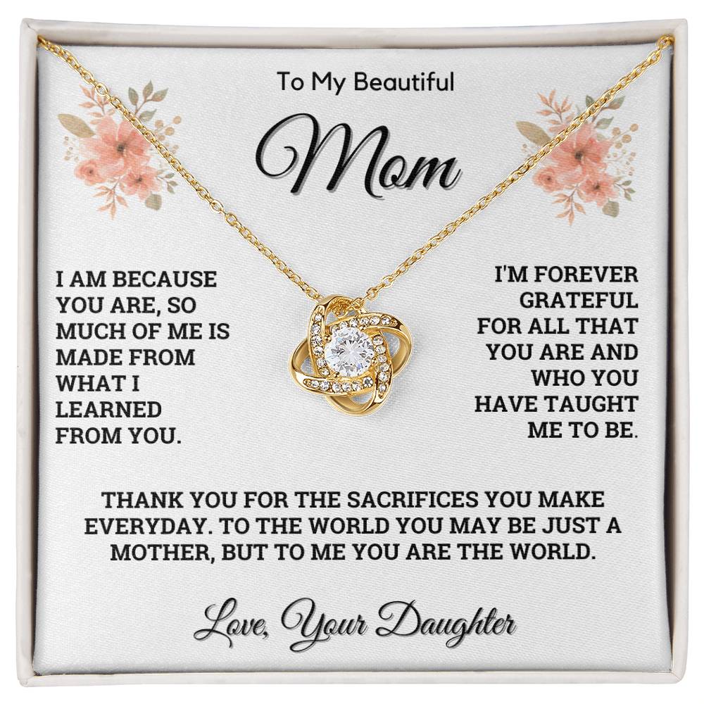 I Am Because Of You