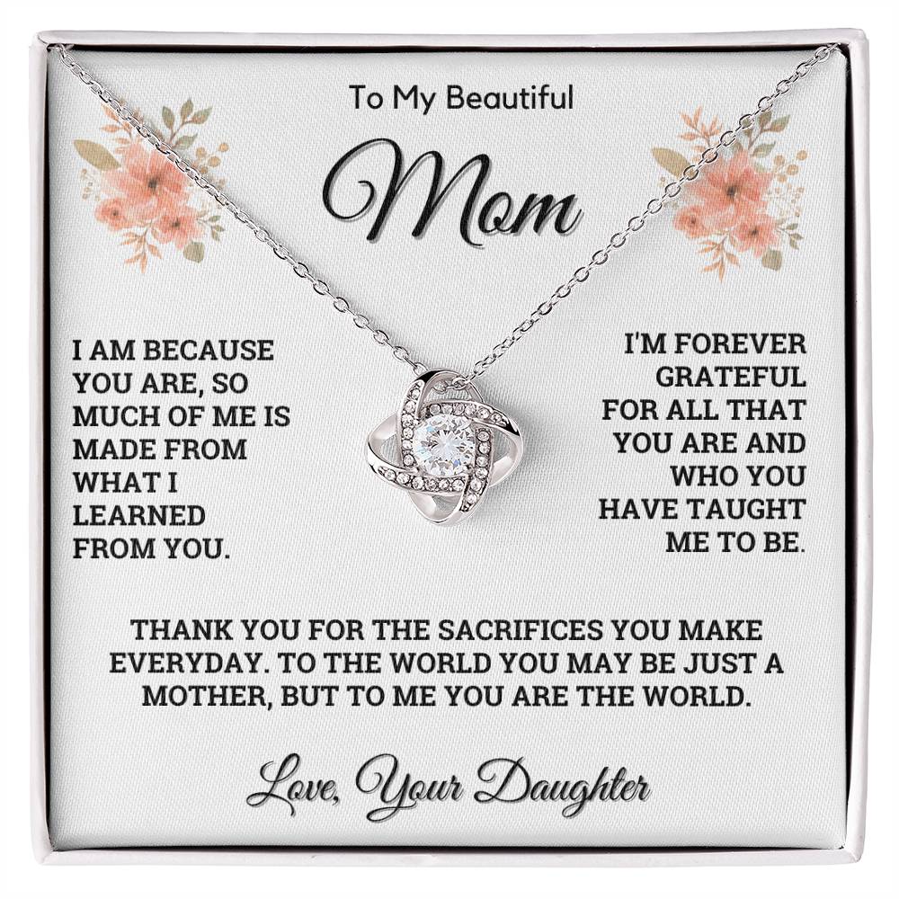 I Am Because Of You