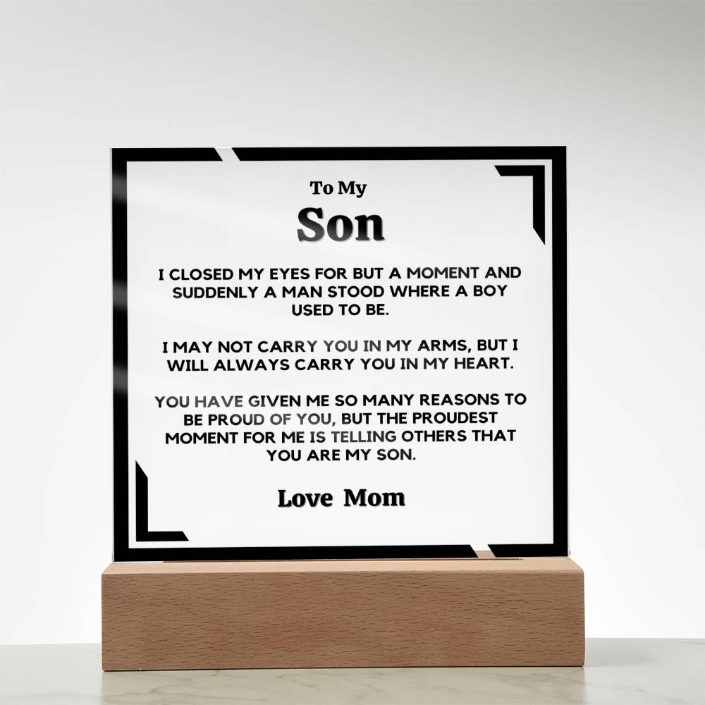Son, I'm So Proud