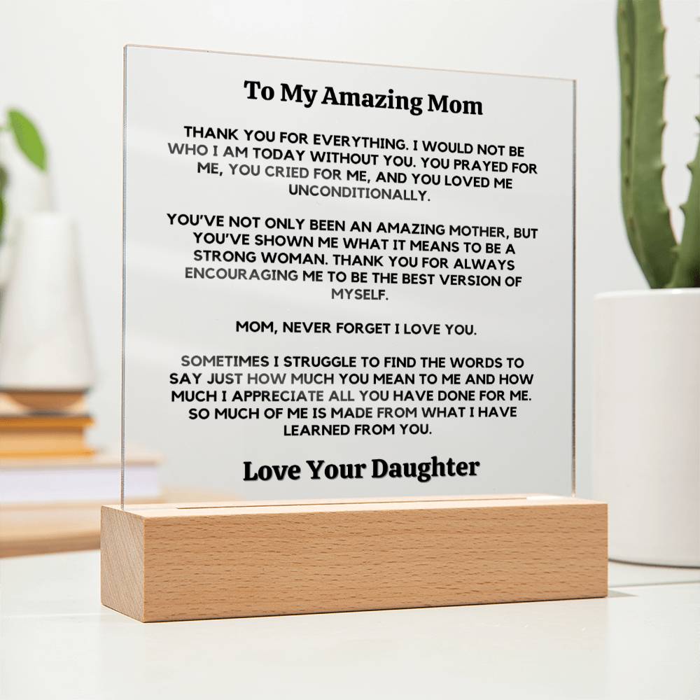 Thank You Mom
