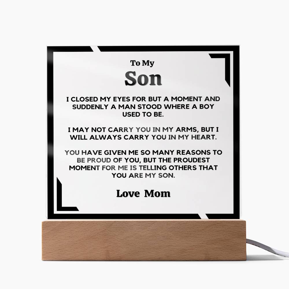 Son, I'm So Proud