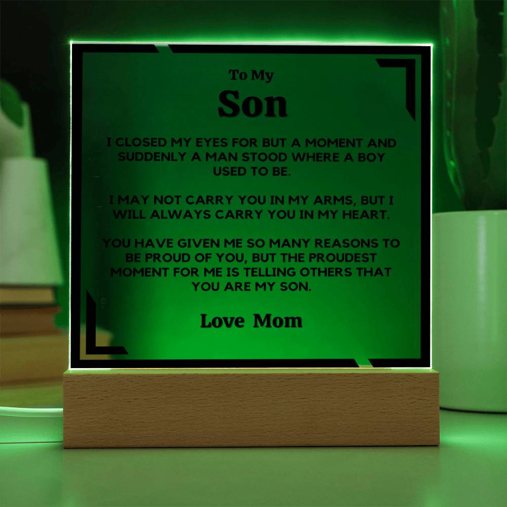 Son, I'm So Proud