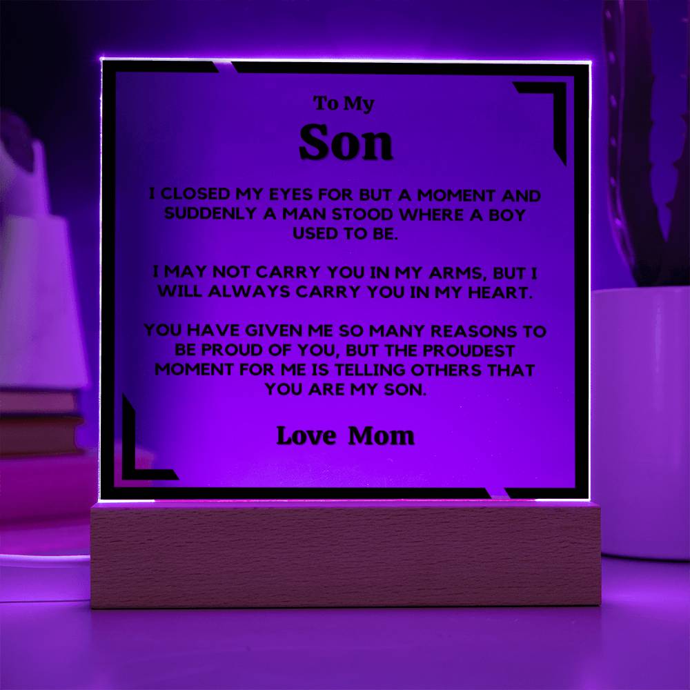 Son, I'm So Proud