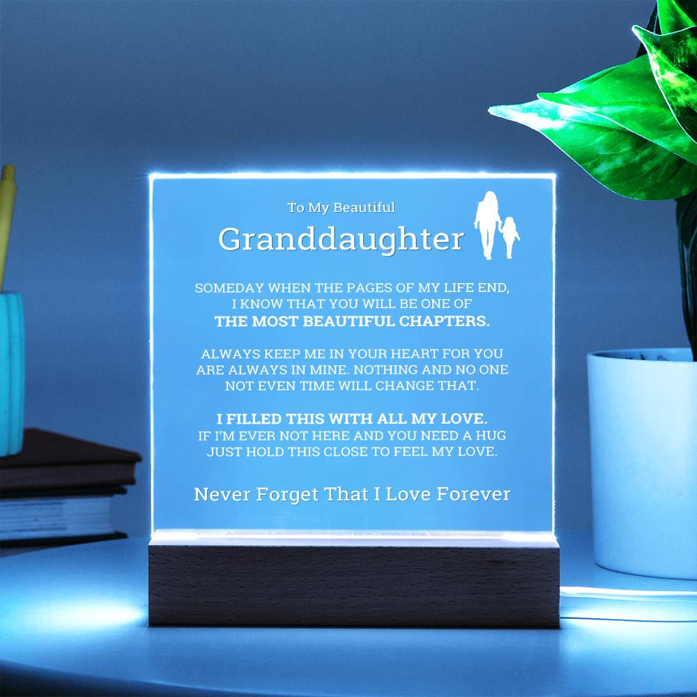 My Dear Granddaughter