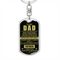 Thank You Dad - Key Chain