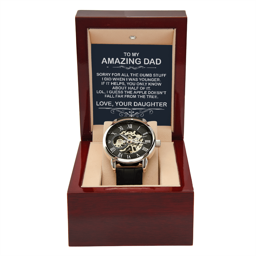 Amazing Dad - Skeleton Watch