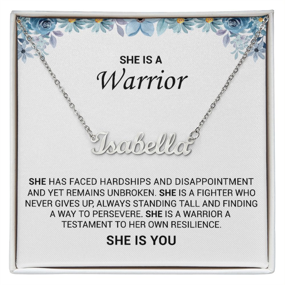 She Never Gives Up