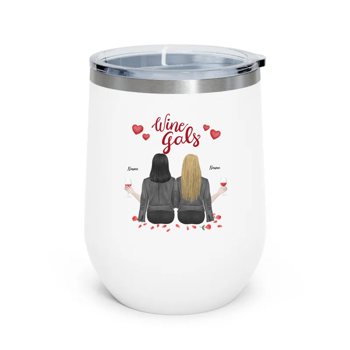 Wine Gals Peronalized Wine Tumbler