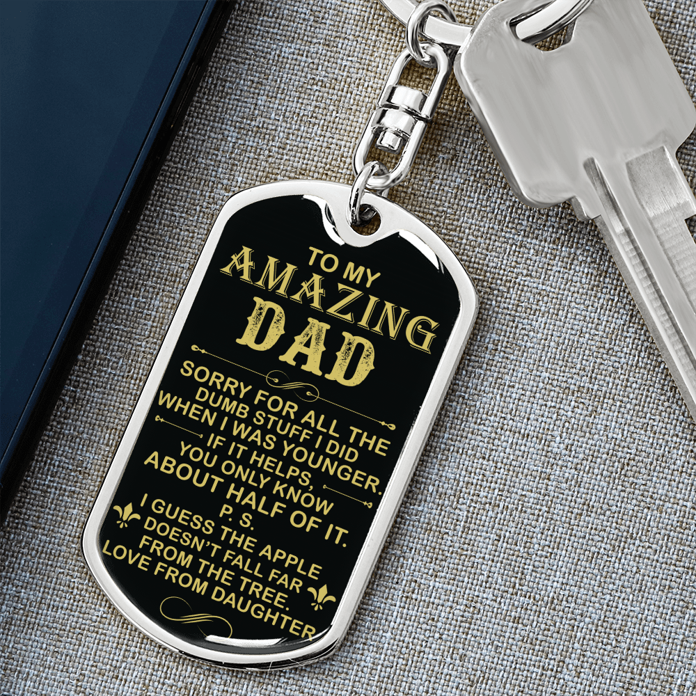 Amazing Dad - Key Chain