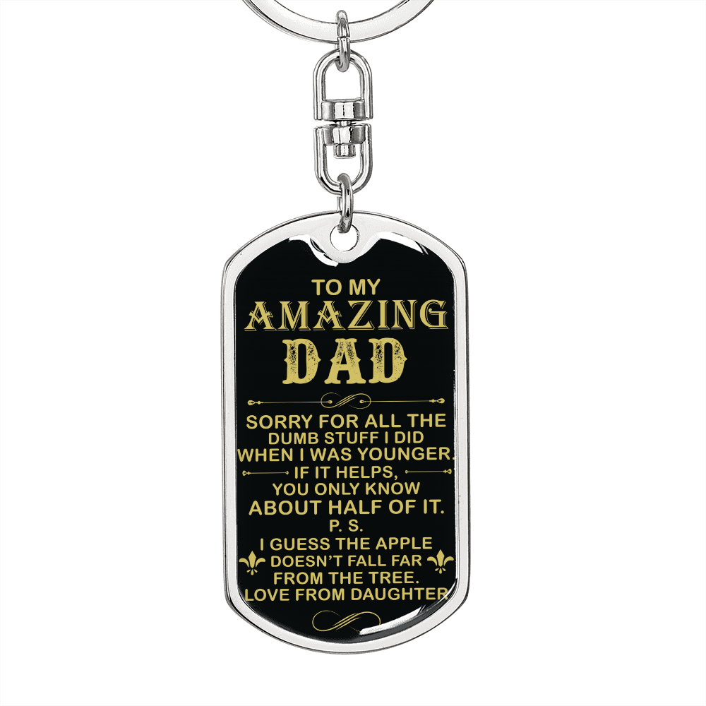 Amazing Dad - Key Chain