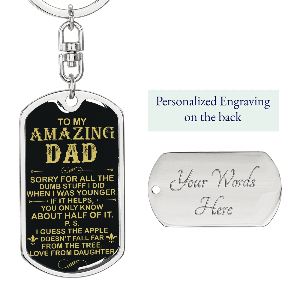 Amazing Dad - Key Chain