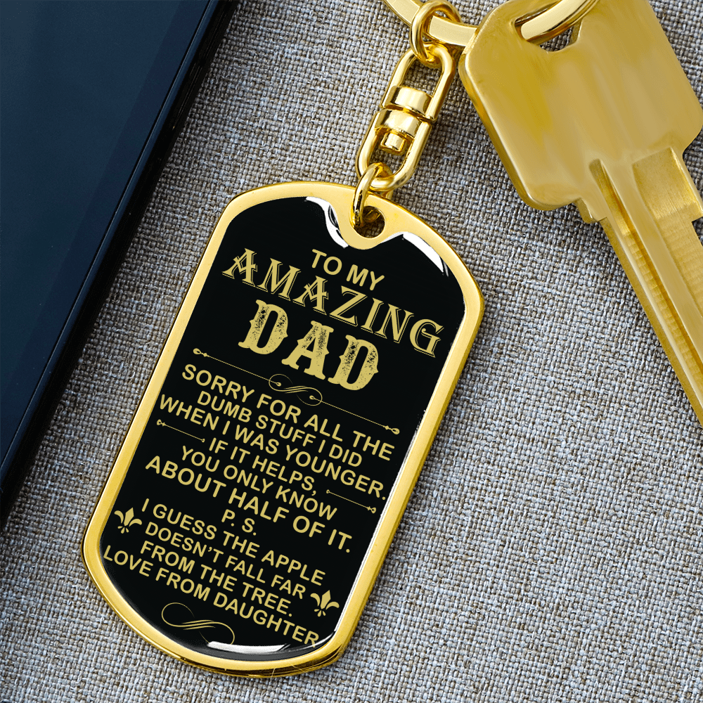 Amazing Dad - Key Chain