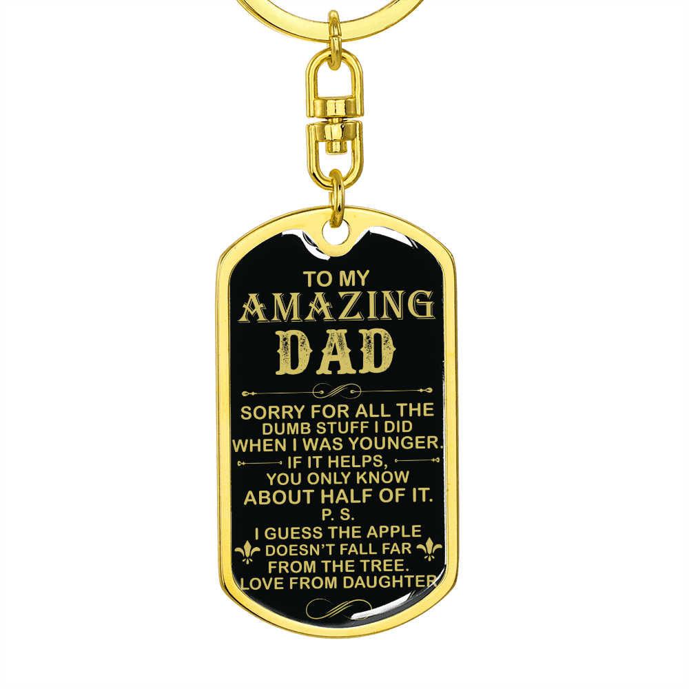 Amazing Dad - Key Chain