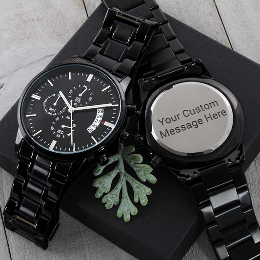 Personalized Men's Chronograph Watch