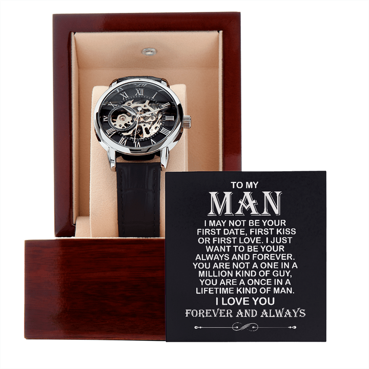 First cheap skeleton watch