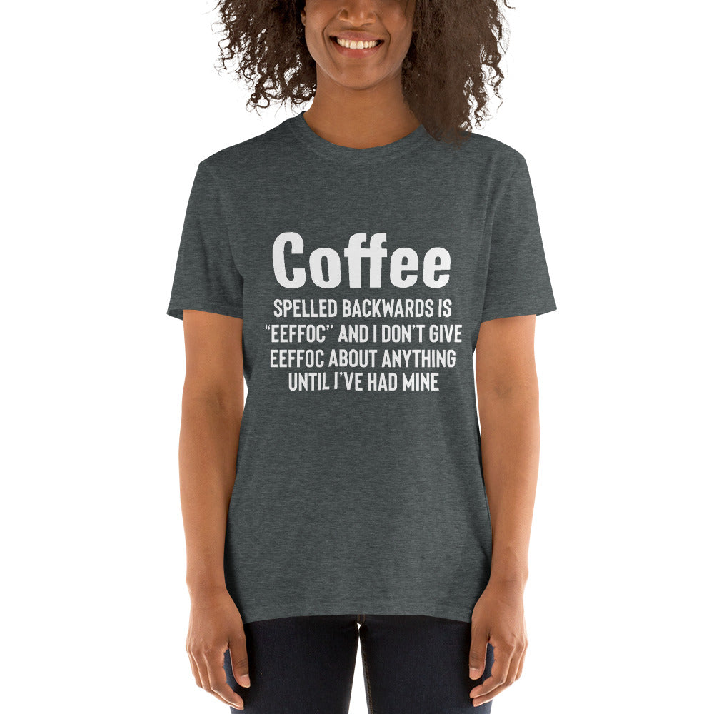 My Ellie Bean - Eeffoc = Coffee - T Shirt